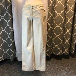 The Limited corduroy winter white pant, size 4R
